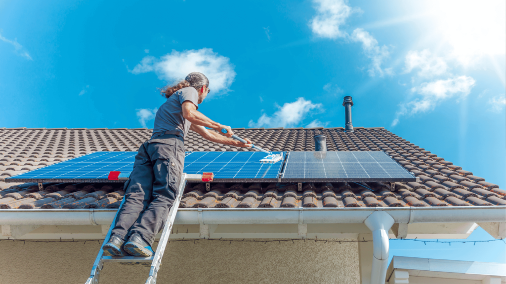 Nettoyage de Panneaux Solaires